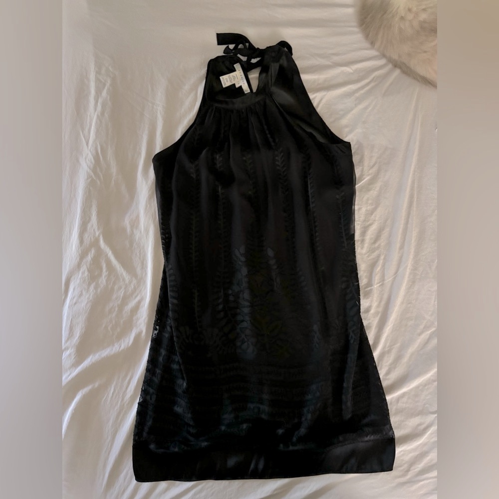 Max Studio M Halter black dress - Picture 2 of 8